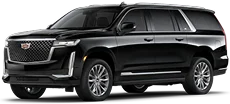 Sleek premium SUV in dark finish, shown side-on with spacious design for six.