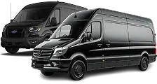 Two Sprinter Vans.